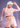 Suede Sew Coord - Pastel Pink