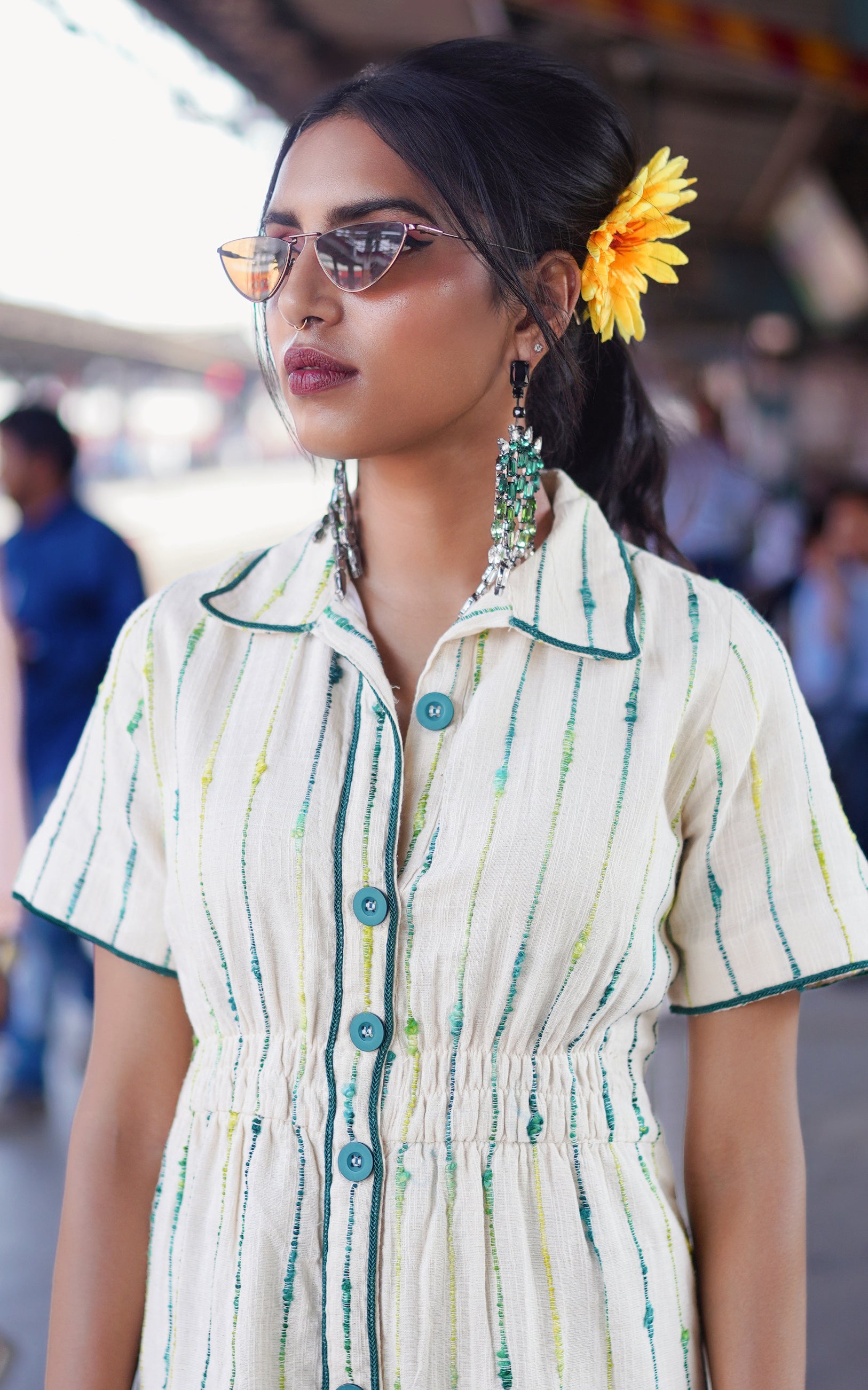 Green Utopia Dress